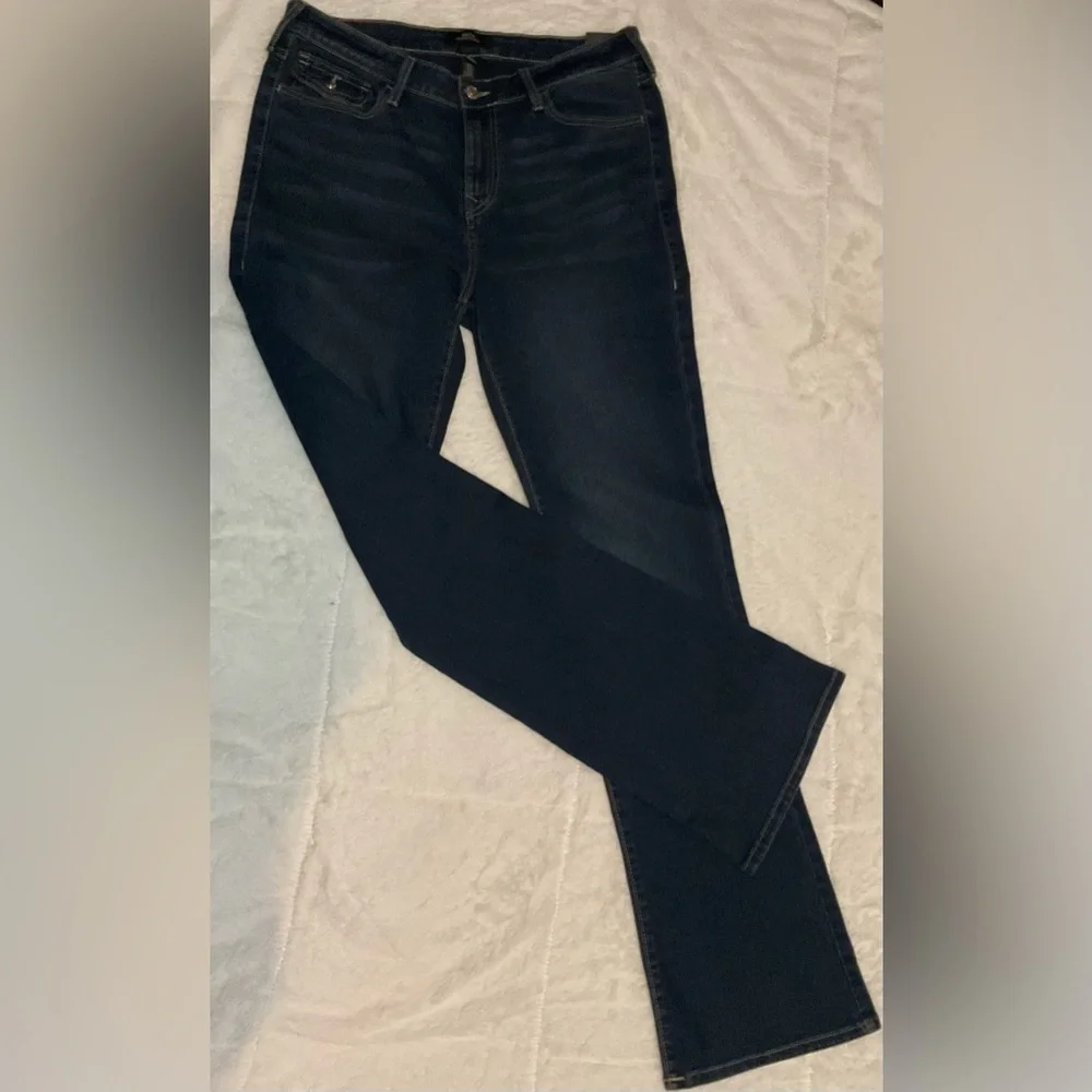 mid-rise bootcut bling jeans (true religion) - Picture 2 of 4